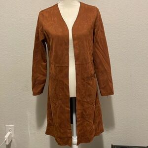 Solitaire Women’s Suede Coat Size Small